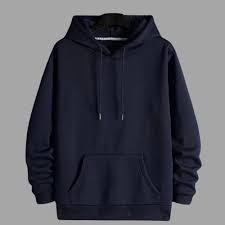 Cozy Fleece Hooded Jacket - Navy Blue